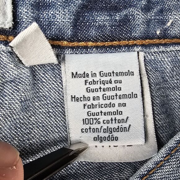 CK Calvin Klein Women’s Bootcut Jeans Size 12 / 32W 30L Sandblast Med Wash Denim - Picture 11 of 16